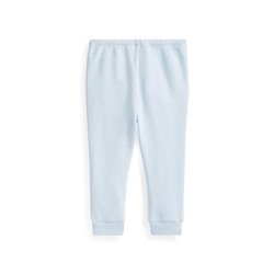 Waffle-Knit Cotton Pant