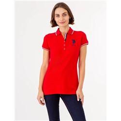 SIGNATURE STRIPE PLACKET POLO SHIRT