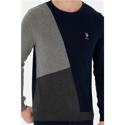 Erkek Gri Melanj Kazak