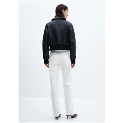 Jeans rectos tiro medio