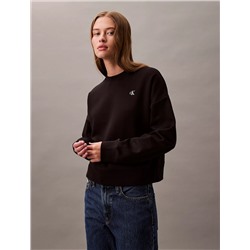 Archive Logo Fleece Cropped Sweatshirt