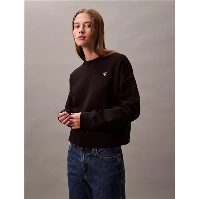 Archive Logo Fleece Cropped Sweatshirt