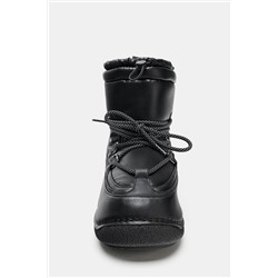 LAMINATED QUILTED ANKLE BOOTS - SKI COLLECTION