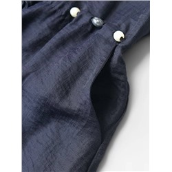 Повседневное женское платье из смесового льна  Экспорт