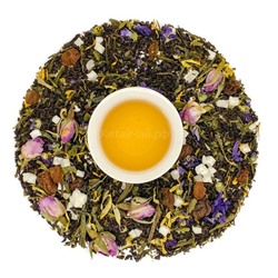 Чай черный и зеленый - Звездная Ночь - 100 гр