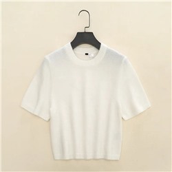 Женский пуловер с короткими рукавами Н*М