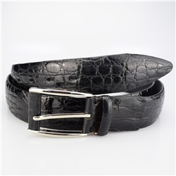 Ремень из кожи крокодила 35 мм