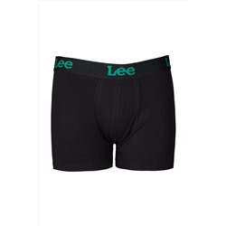 Lee Regular Fit Normal Kesim Siyah Tekli Boxer