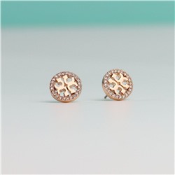 Небольшие серьги гвоздики TOR*Y BURC*H Реплика