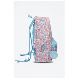 Mochila inteligente Aide Celeste y rosa