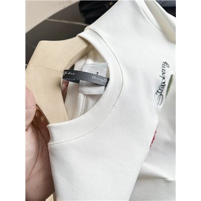 Стильная футболка с яркой вышивкой ягод и фруктов 🍒