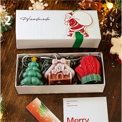 Свечи фигурные. В наборе 3 штуки