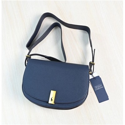 Изысканная кожаная сумка-седло RALPH LAURE*N