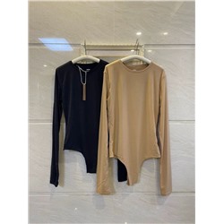 Женское боди с длинными рукавами и  утягивающим эффектом  СКИМ*С