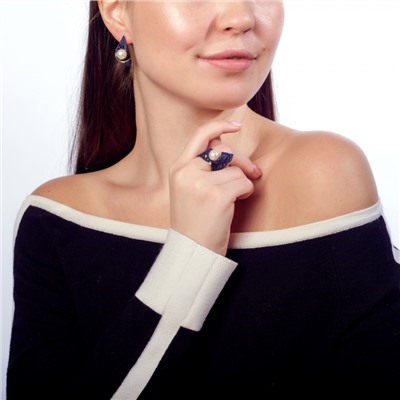 Серьги серебро 52263Y1U