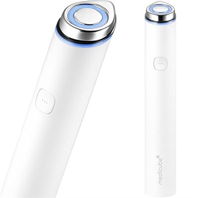 Мmedicube Mini Booster Pro Pink | Affordable at-Home Facial Skin Care Tool for Beginners - Portable Glow Booster for Glass Skin, Boosting Skin Care Absorption, Skin Care for Teens, Korean Skin Care