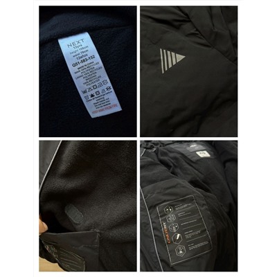 Детская теплая удлиненная куртка для мальчика  НЭКС*Т  Материал: с ветро и водозащитой