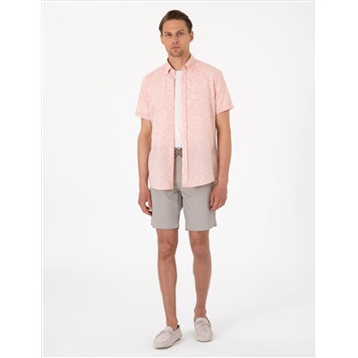 Taş Slim Fit Dokuma Şort