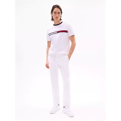 Embroidered Flag Logo T-Shirt