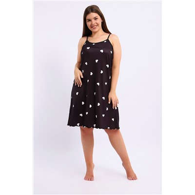 Сарафан летний на тонких бретельках больших размеров 5738