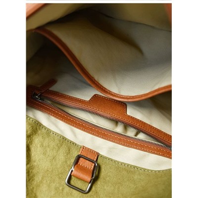 Женская вместительная кожаная сумка, экспортная фабрика