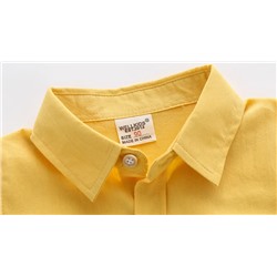 Хлопковая рубашка для мальчиков H*M