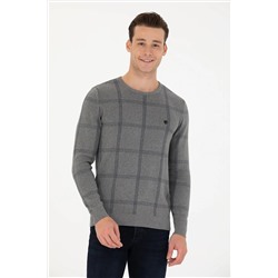 Erkek Gri Melanj Kazak