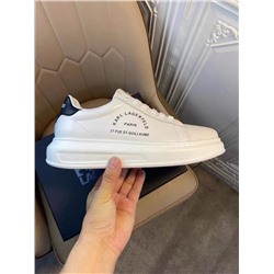 Кеды  karl  натур кожа люкс распродажа