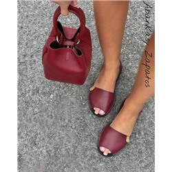 Ab.Zapatos 320-8 PC · BURDEOS+PELLE · LUX