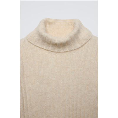 SOFT-TOUCH RIBBED SWEATER