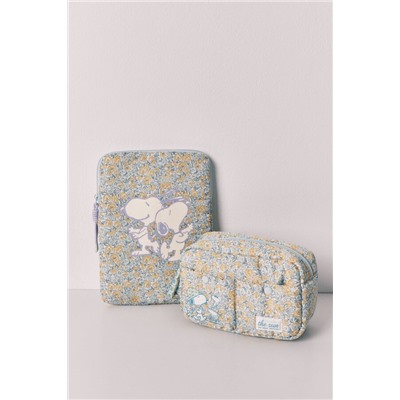 Neceser mediano florecitas Snoopy