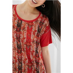Camiseta cenefas boho