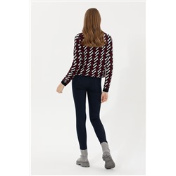 Kadın Lacivert Toothpick Fit Pantolon