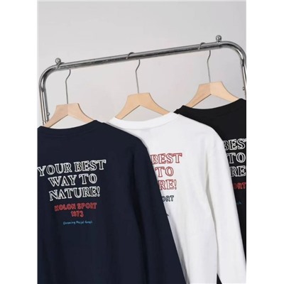 Мужская футболка из мерсеризованного хлопка