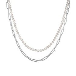 Колье серебро 54018S1.45