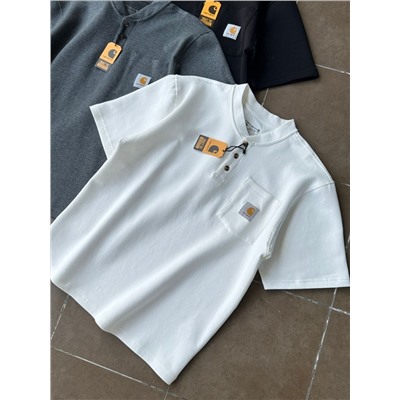 Мужская футболка на пуговицах