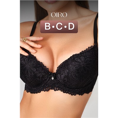 Бюстгальтер 20211 кружевной со стразой OIRO