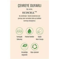 Mathilda Çift Kişilik Pamuklu Ecocell Düz Pike Takımı - Beyaz