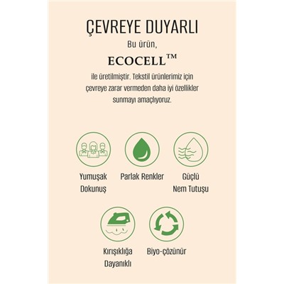 Mathilda Çift Kişilik Pamuklu Ecocell Düz Pike Takımı - Beyaz