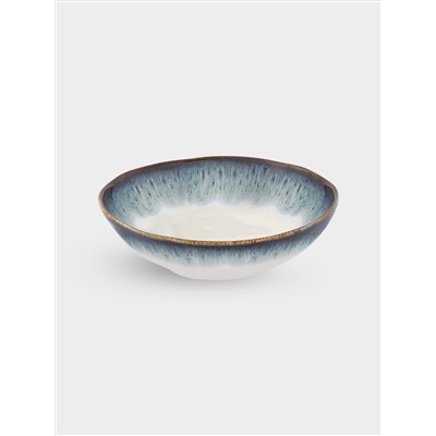 Тарелка суповая, 19 см, 0.7 л, синяя, Nuances