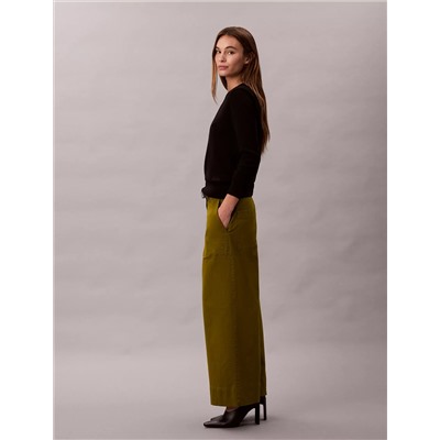 Cropped Utility Pants