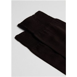 Kurze Herrensocken mit Fil d‘Ecosse