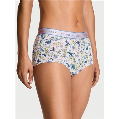 Logo Cotton Boyshort Panty