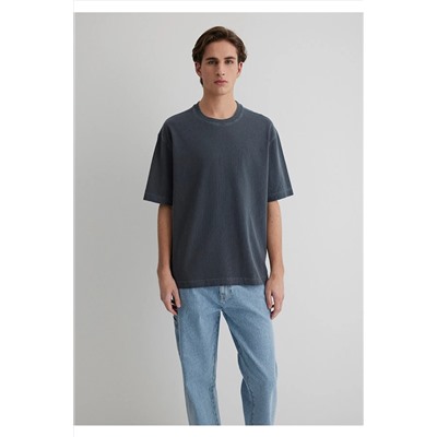 Mavi Gri Basic Tişört Relaxed Fit / Rahat Kesim 0612719-70096
