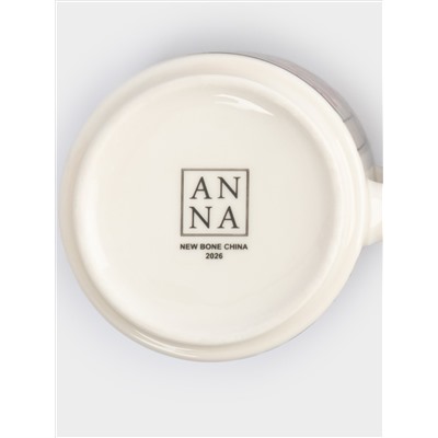 Кружка, 350 мл, 4 шт, фарфор N, Украшенный дом, Band