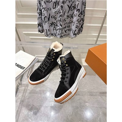 Высокие теплые кеды Унисекс модель