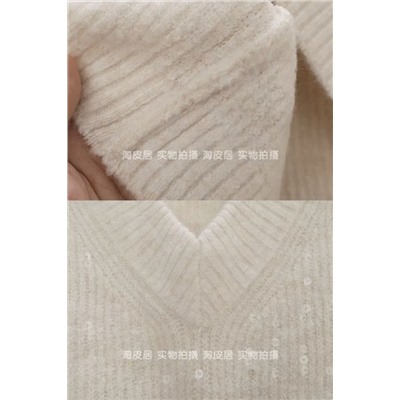 Детский кардиган и пуловер с пайетками ЗАР*А