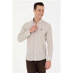 Erkek Ekoseli Kum Gömlek