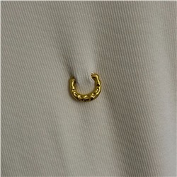 Женская майка с минималистическим, но эффектным украшением  (2 цвета) Шиапарелл*и