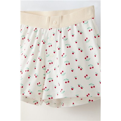 6-14 YEARS/ CHERRY PYJAMA